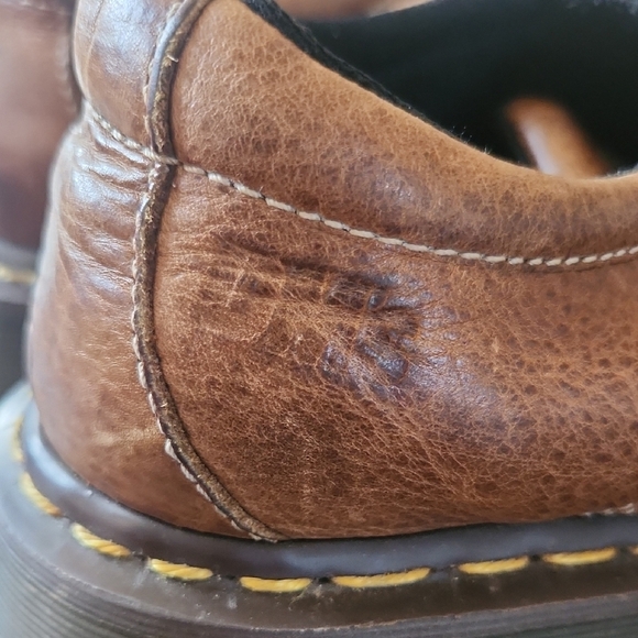 Vintage Dr. Martens 9764 Made in England Chunky Oxford Shoes UK 6 Womens US 8 - Picture 2 of 11